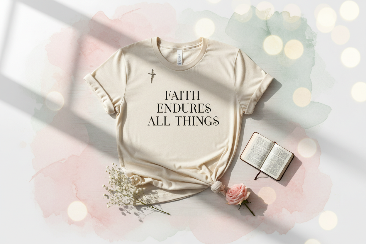 Faith T-Shirt Close-Up